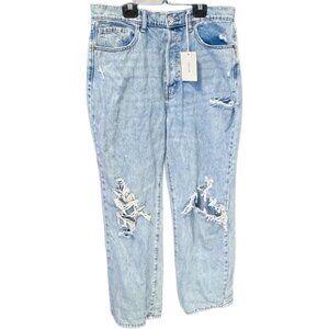 Cello Men's 13  Stone Wash High Rise Jeans Five Pockets Straight Leg NEW